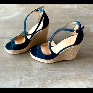 Saks Fifth Avenue Wedge Sandals size 7